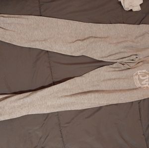 Gray sweat pants